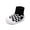 A02/Black, variant on Meckior Baby Sock Shoes High-Top Checkered Toddler Walking Shoes Non-Slip Breathable Soft Sole for baby Boys Girls