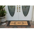 thumbnail image 6 of A1HC Rubber and Coir Doormat 30" x 48", Standard Double / Single Front Door Mat for Outdoor Entrance, Personalized Monogrammed Non-Slip Entrymat, 6 of 9
