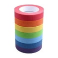 thumbnail image 5 of [7 Color Masking Tape] 7 Color Masking Tape Rolls | 43 Feet x 1 Inch Colored Painters Tape Assortment, 5 of 6