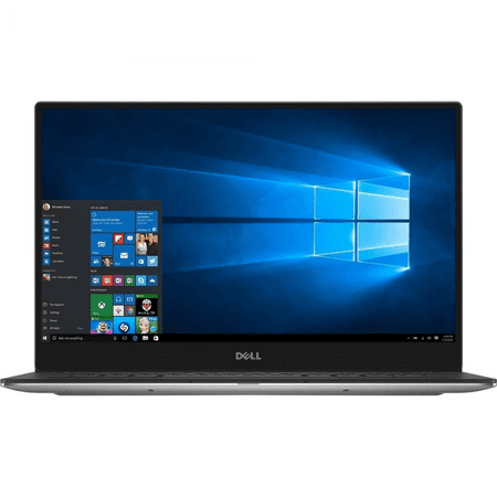 USED Dell XPS 13 9360 Intel Core i3-7100U, 4GB DDR4 RAM, 128GB Solid State Drive, FULL HD Touch Screen, Silver, WIN 10