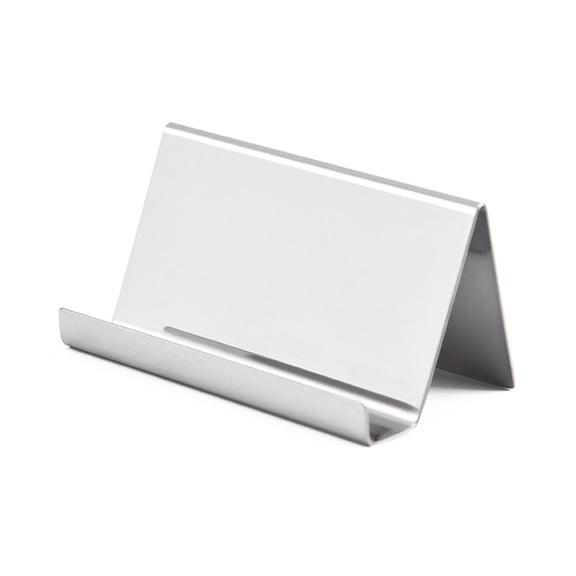 SagaSave Stainless Steel Business Name Card Holder Phone Holder Office Desktop 3 Colors
