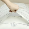 thumbnail image 3 of REGALWOVEN Set of 2 Cotton Floral Pillow Cases with Envelope Closure, Gifts for Women Men White Queen, 3 of 7