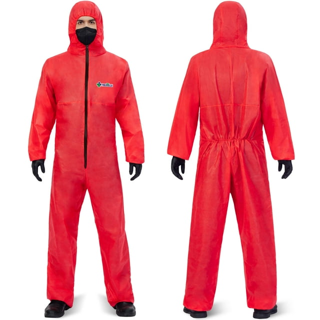 Traje desechable Medtecs Hazmat AAMI nivel 4 con capucha
