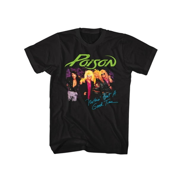 poison nothin but a good time shirt