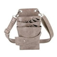 thumbnail image 1 of Estuche de tijera de peluquería Cinturón de extraíble de cuero PU Gris Zulema  Riñonera de peluquería, 1 of 8