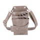 thumbnail image 1 of Estuche de tijera de peluquería Cinturón de extraíble de cuero PU Gris Zulema  Riñonera de peluquería, 1 of 8