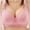 Pink, variant on Womens Bras Comfortable Full Coverages Bras Lace No Underwires Adjustable Strap Thin Style Breathable Sports Bras Lightweight for Beach Red 38/85