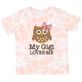 thumbnail image 3 of Inktastic My Gigi Loves Me Girl Owl Granddaughter Girls Toddler T-Shirt, 3 of 5