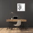 thumbnail image 3 of Kimberly, Allen 20x20 White Modern Wood Framed Museum Art Print Titled - Feeling Prickly, 3 of 4