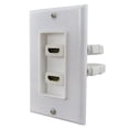 thumbnail image 2 of Cable Showcase Placa de pared HDMI de doble puerto con alivio de tensi, 2 of 2
