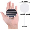 thumbnail image 2 of RYLABLUE Geometry Stripe Blue and Brown Set of 6 Car Coaster for Drinks, Absorbent Ceramic Stone Coasters Cup Mat with Cork Base for Home Kitchen Room Coffee Table Bar Decor, 2 of 5