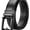 black-black, variant on Punlita Men Belt Automatic Leather Ratchet Belt Black Belts for Men