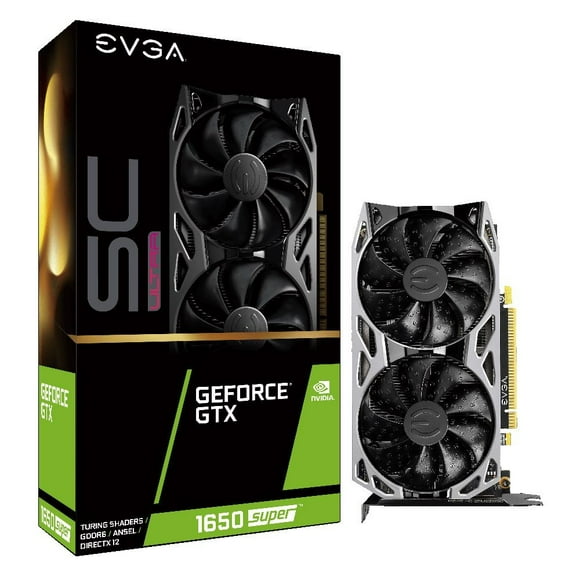 TARJETA DE VIDEO EVGA GTX1650 SUPER SC ULTRA GAMING 04G-P4-1357-KR