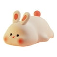 thumbnail image 2 of KER Lampe Lampe Bunny Rabbit Veilleuse en Silicone Lumière DEL Rechargeable en Silicone à Intensité Réglable Veilleuse de Chambre Lampes de Chevet pour l'Allaitement, 2 of 7