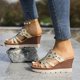 thumbnail image 5 of WILLBEST Sandalias De Mujer De Playa Sandalias De Cuña De Moda Para Mujer Sandalias De Cuña Con Tiras Y Tacones Altos, 5 of 9
