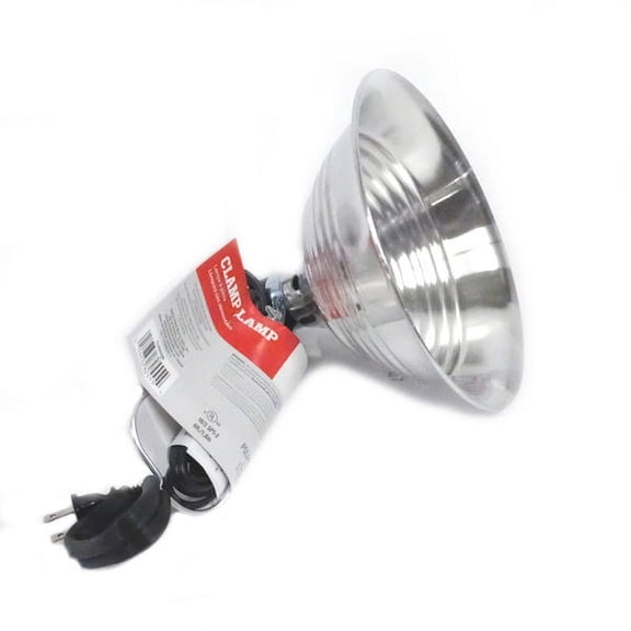 Prime CL050506B 6' 18/2 SPT-2 100W 8-1/2" Clamp Lamp