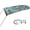 Multicolor Blue, variant on Inflatable Boat Sunshade Canopy, Air Cushion Kayak Raft Fishing Marine Sun Shade Cover, Portable Waterproof Boat Top for Fishing Kayaks Inflatable Vessels