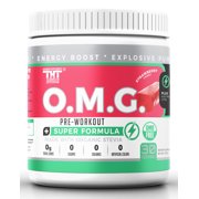 Hardbody Supplements OMG Natural Organic Pre Workout Mix Powder – Dietary Supplement Muscle Gain