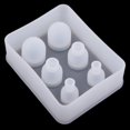 thumbnail image 4 of 1 Pieza de Molde de Plástico de Pentágono / Montaña Necesario para Vacaciones / Festivales para Velas, Jabón, Suministro de Regalos Hechos a Man 115x90x35mm Soledad Moldes de silicona para huevos, 4 of 10