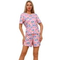 thumbnail image 3 of Summer women's short-sleeved short-pants fashionable home wear set, 3 of 5