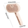 thumbnail image 2 of HHGBAD Electric Spray Pet Grooming Brush - Anti-Fly Hair Comb with 35ml Tank & Stainless Steel Teeth for Cats/Dogs, 2 of 3