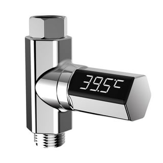 Tecboss LED Digital Shower Thermometer Battery Free Real Time Water  Temperature Monitor Kids Adults - Home Hotel Essentials 2017 Patent Pending