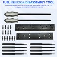 thumbnail image 2 of Kit de herramientas maestro para desmontaje e instalación de inyectores y riel de combustible ZKTOOL EN-51146 compatible con GM, 2 of 5