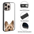 thumbnail image 2 of WIRESTER Shockproof Soft Rubber Cover Case for Apple iPhone 16 Pro Max 6.9" 2024, Animal Yorkshire Terrier Dog, 2 of 5