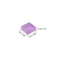 thumbnail image 2 of Uxcell Micro Glass Tiny Mini Mosaic Tile Purple 440 Pack, 2 of 6