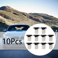 thumbnail image 4 of For BMW 07147265039 Fixed Clamp Fixed Clamp Black White 10pcs Plastic 23 5mm 20 1mm Black White For BMW 07147265039, 4 of 8