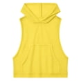 thumbnail image 5 of Asxite Tank Tops for Women Sleeveless Solid Color Round Neck Hooded Workout Casual Blouse, 5 of 5