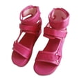 thumbnail image 1 of Sandalias De Moda 2021 Para Mujer, Sandalias De Cuña Con Hebilla En El Tobillo, Sandalias De Playa De Verano, Sandalias De Plataforma Con Punta Abierta sonducket AP007145-26, 1 of 4