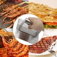 thumbnail image 2 of stanreset Presse à Griller en Acier Inoxydable 304 5.5 Pouces Presse à Bacon Spatule Presse à Burger, 2 of 9