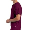 thumbnail image 3 of Landau Unisex Reversible Dolman Sleeve V-Neck Scrub Top, Style 7502, 3 of 5