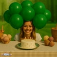 thumbnail image 6 of PMU Balloons 11 Inch PartyTex Premium Green Latex Pkg/100, 6 of 6
