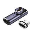 thumbnail image 2 of Conector de cargador magnético a tipo C Convertidor de carga rápida de 100 W JShteea El nuevo, 2 of 9