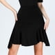 thumbnail image 2 of Falda con volantes para baile latino para mujer, falda plisada para práctica, seda de leche y spandex, M-L-XL-XXL-XXXL, 2 of 4