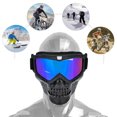 thumbnail image 4 of Gafas de casco Bling Bling casco de motocicleta Con calavera para exteriores, 4 of 11