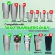 thumbnail image 2 of 2 tapas de repuesto para vaso de viaje de acero inoxidable - Compatible con vasos de 3,7 a 3,74 pulgadas de diámetro interior (30 oz), 2 of 5