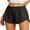 01 Black, variant on Cueply Women's Running Shorts High Waisted Athletic Gym Workout Shorts with Liner Zipper Pockets
