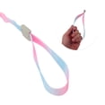 thumbnail image 4 of Unique Bargains Double Handle Nylon Dog Leash for Dogs Blue Pink Gradient Length 110-160cm Diameter 0.98 Inch, 4 of 5