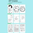 thumbnail image 4 of Riwcyla Pocket Printer Portable Thermal Instant Photo Printing Label Maker Machine BT Wireless Connect Compatible with Android or iOS APP Support Receipt Label Memo Sticker Notes Lists Scrapbook D, 4 of 6