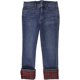 thumbnail image 1 of Jeans Ralph Lauren de Pierna recta con puños a cuadros para mujer azul 6P, 1 of 2