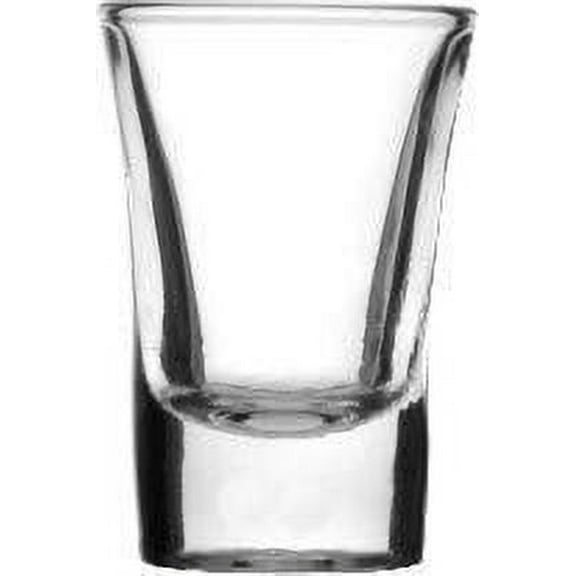 Madison 1 Ounce Shot Glasses | Cheerio Collection – Seamless Design – Thick Bottom – Durable Construction – Dishwasher Safe – Set of 12 Shot and Taster Glasses – 1.8” x 2.8”