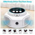 thumbnail image 6 of BIMZUC Ultrasonic Mice Repellent 360° Rat Deterrent Device with 4 Modes 25-50kHz Versatile Indoor Pest Repeller for Home Basement Garage, White, US Plug (5.51 inches / 14.00 cm), 6 of 7