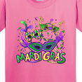 thumbnail image 4 of Inktastic Mardi Gras Masks and Beads Youth T-Shirt, 4 of 5