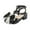 Black_1, variant on Godom Little Girl Sandals Quick Dry Slip-On Lightweight Summer Water Shoe for Toddler Little Big Kid