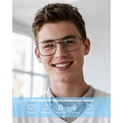 ANYLUV Blue Light Glasses Men/Women, Blue Light Blocking Glasses, Computer Screen Blocker Eyes Protection Glasses