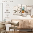 thumbnail image 5 of Elephant Stock Aloha Pineapple Wall Art - Horizontal Multi Panel Canvas - Living Room Wall Decor - Food And Drink Multi Panel - Blue And Gray Decor - 36" x 22", 5 of 8