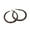 Round, variant on Zeiwohndc Geometric Leopard Print Earrings Soft Flocking Fashion Accessories for Women